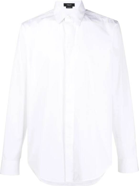 Versace Formeel overhemd Wit Heren