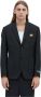 Versace Zwarte jas van zuivere wol met golf-finish en Medusa-detail Black Heren - Thumbnail 3