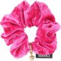Versace Fuchsia Chenille Scrunchie Roze Dames - Thumbnail 1