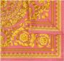 Versace Gebloemde sjaal Roze Dames - Thumbnail 1