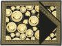 Versace Bedrukte katoenen lunchset Black - Thumbnail 1