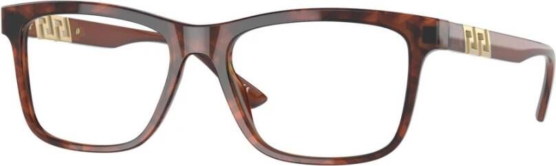 Versace Stylish Eyewear Frames Brown Unisex