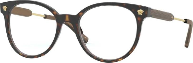 Versace Originele bril met 3 jaar garantie Brown Dames