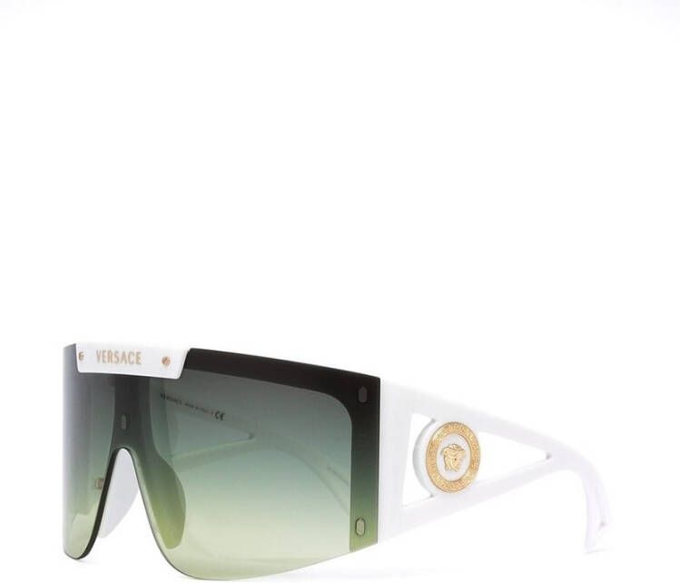 Versace Stijlvolle zonnebril met kleurrijke monturen White Dames