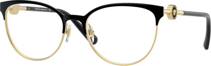 Versace Zwarte Frame Stijlvolle Bril voor Vrouwen Black Dames