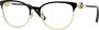 Versace Zwarte Frame Stijlvolle Bril voor Vrouwen Black Dames - Thumbnail 3
