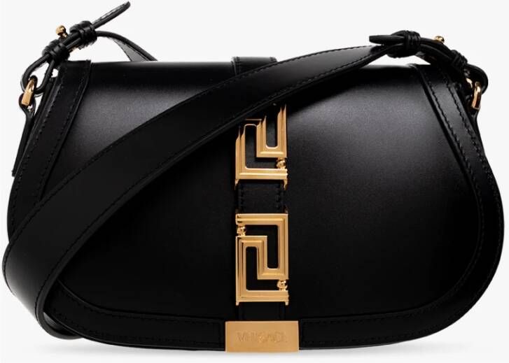 Versace Crossbody bags Greca Goddess Shoulder Bag in black