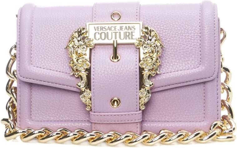 Versace Jeans Couture Stijlvolle Couture Tassen Purple Dames
