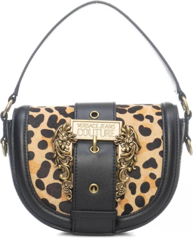 Versace Jeans Couture Shoulder bag with logo Zwart Dames