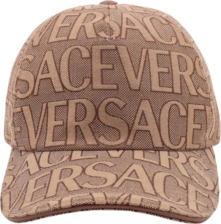 Versace Hats Bruin Heren