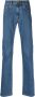 Versace Logo-geborduurde Slim-Fit Jeans Blue Heren - Thumbnail 5
