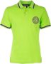 Versace Jeans Couture Aansluitende Polo met Logo Groen Heren - Thumbnail 1