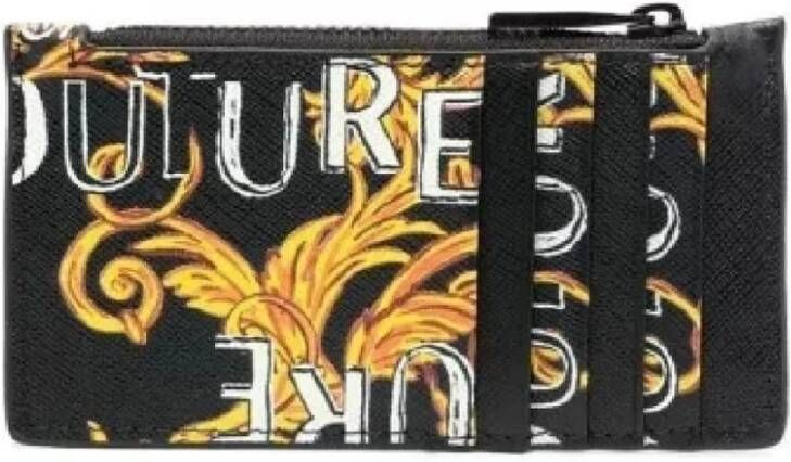 Versace Jeans Couture Herenportemonnee met Barokprint en Ritsvak Multicolor Heren