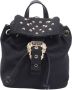 Versace Jeans Couture One Nylon Stud Backpack Zwart Dames - Thumbnail 1