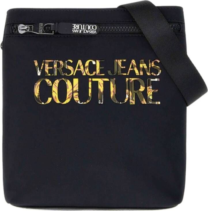 Versace Jeans Couture Zwarte Couture Tas Black Heren