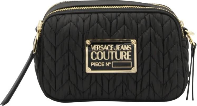Versace Jeans Couture Stijlvolle Cross Body Tas voor Vrouwen Black Dames