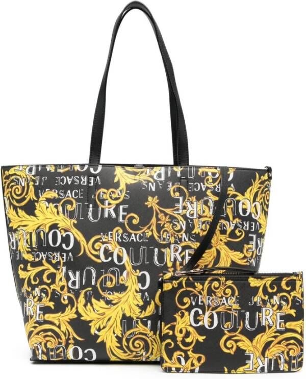 Versace Jeans Couture Versace Couture Jeans Handtas Zwart 74Va4Bz1 Zs599 G89 Zwart Dames - Foto 4