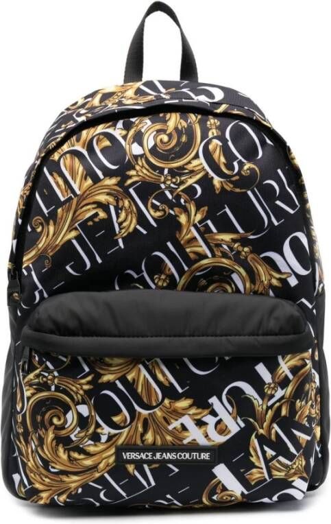 Versace Jeans Couture Logo Overal Rugzak Versace Jeans Black Heren