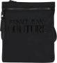 Versace Jeans Couture Stijlvolle Heren Crossbody Tas Black Heren - Thumbnail 3