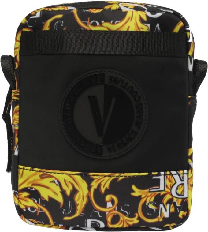 Versace Jeans Couture Bags.. Black Zwart Heren