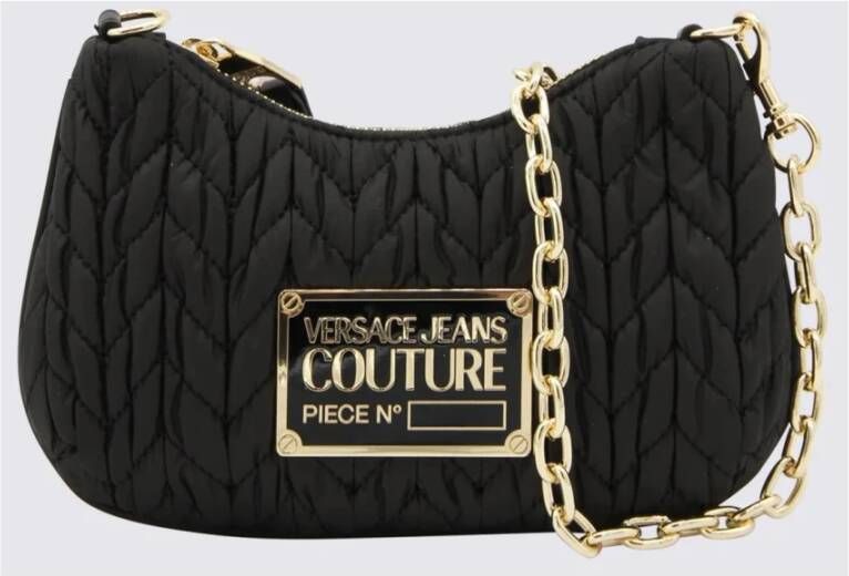 Versace Jeans Couture Bags Range O Crunchy Bags Sketch 2 Quilted Nylon Zwart Dames