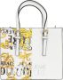 Versace Jeans Couture Witte Schoudertas van Synthetisch Leer White Dames - Thumbnail 1