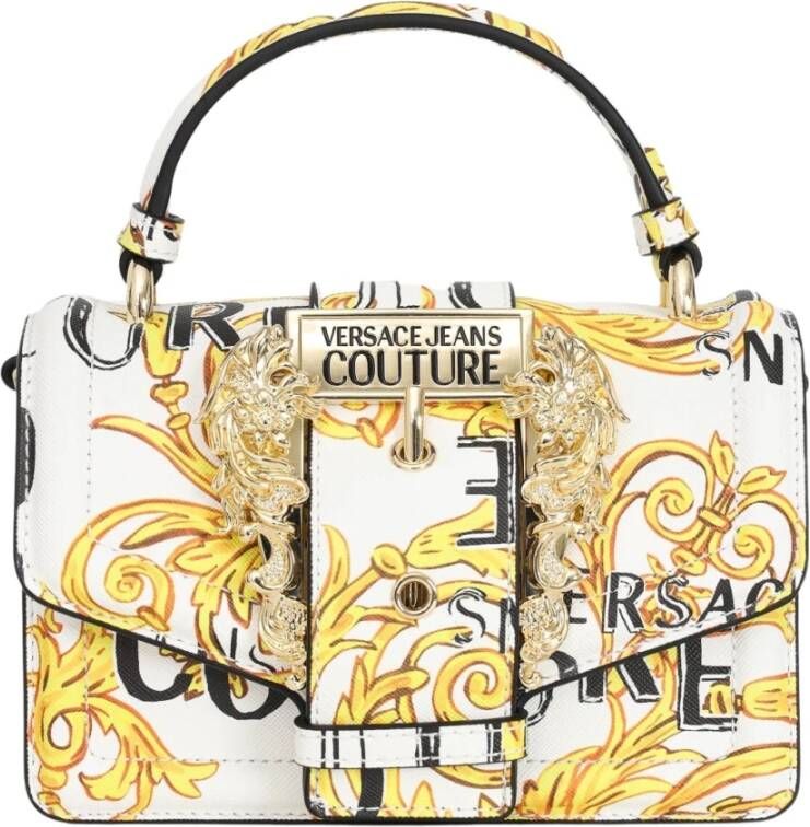 Versace Jeans Couture Logo Couture Handbag Wit Dames