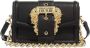 Versace Jeans Couture Zwarte Crossbody Tas met Afneembaar Gouden Ketting Detail Black Dames - Thumbnail 12