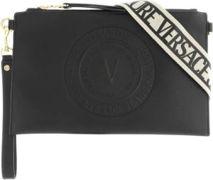 Versace Jeans Couture Crossbody bags Range V Emblem in black