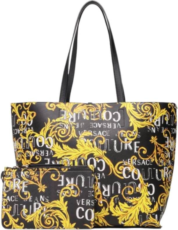 Versace Jeans Couture Versace Couture Jeans Handtas Zwart 74Va4Bz1 Zs599 G89 Zwart Dames - Foto 3