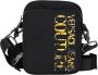 Versace Jeans Couture Elegante Heren Zwarte Nylon Schoudertas met Verstelbare Band en Ritssluiting Black Heren - Thumbnail 5