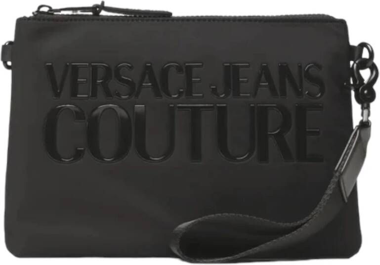 Versace Jeans Couture Tassen.. Zwart Black Heren