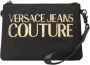 Versace Jeans Couture Zwarte Logo Pochette voor Heren van Black Heren - Thumbnail 3