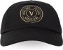 Versace Jeans Couture Katoenen Baseballpet met Goudkleurig Logo Black Heren - Thumbnail 1