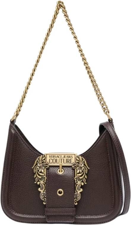 Versace Jeans Couture Stijlvolle Tassen voor Modieuze Liefhebbers Brown Dames