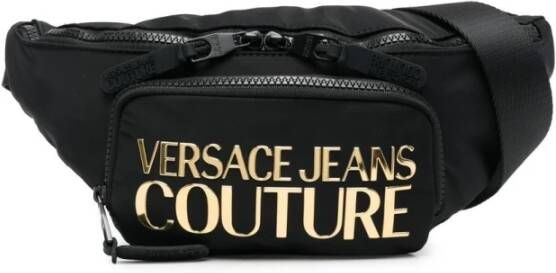 Versace Jeans Couture Zwarte Couture Tassen van Versace Jeans Black Heren