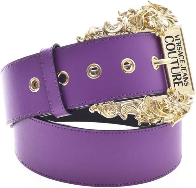 Versace Jeans Couture Belts Purple Dames