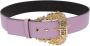 Versace Jeans Couture Lila Riemen voor Stijlvolle Outfits Purple Dames - Thumbnail 1