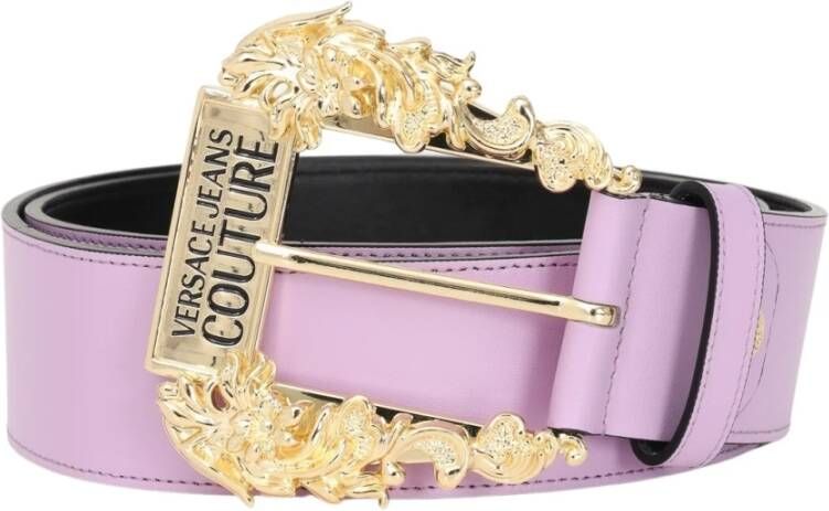 Versace Jeans Couture Belts Purple Paars Dames