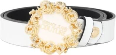 Versace Jeans Couture Prachtige Couture Riem voor Dames White Dames