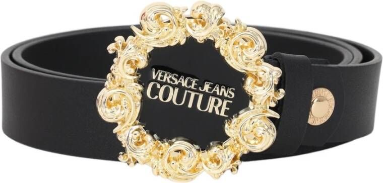 Versace Jeans Couture Luxe Damesriem Stijlvolle Toevoeging Black Dames