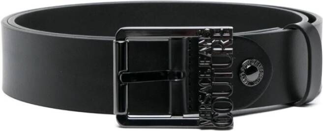 Versace Jeans Couture Riem met logo Zwart Heren