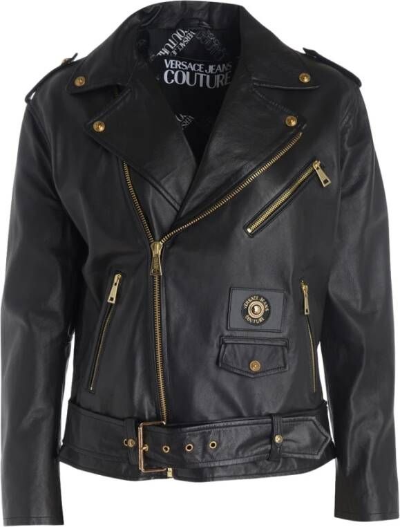 Versace Jeans Couture Biker Jacket Zwart Dames