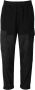 Versace Jeans Couture Zwarte Cargo Sweatpants met Logo Black Heren - Thumbnail 1