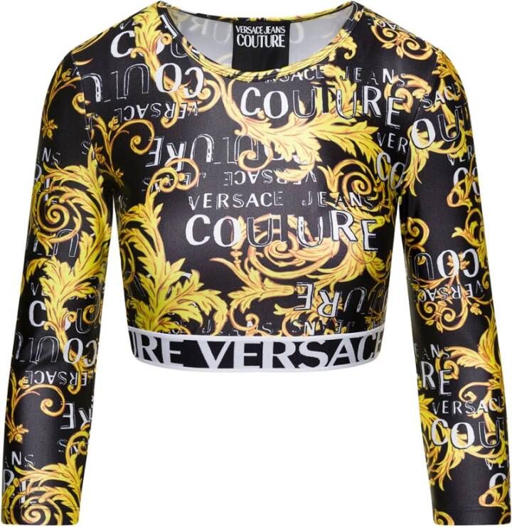 Versace Jeans Couture Blouses Geel Dames