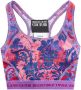 Versace Jeans Couture Tapestry All Love Top Pink Dames - Thumbnail 1