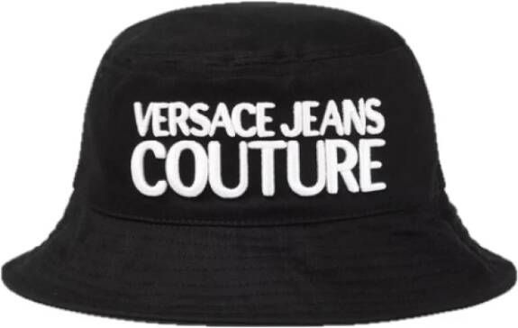 Versace Jeans Couture Bucket Hat Senior Black Zwart Heren