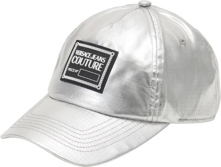 Versace Jeans Couture Baseballpet met Logopatch Gray Heren