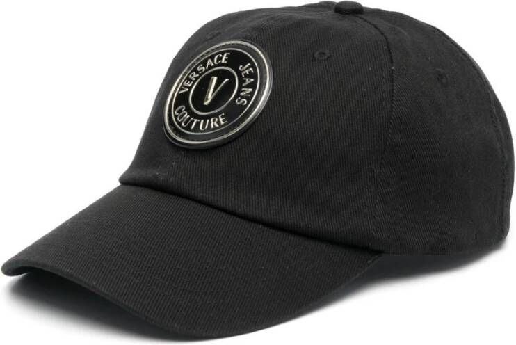 Versace Jeans Couture Baseball cap with logo Zwart Dames