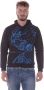 Versace Jeans Couture Hoodie Sweatshirt van katoen Haiti Black Heren - Thumbnail 1